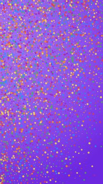 Fevkalade bir konfeti. Kutlama yıldızları. R