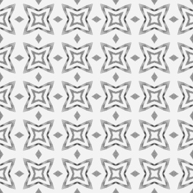 Tekrar eden çizgili el çizgisi sınırı. Siyah ve 