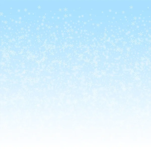 Mooie gloeiende sneeuw kerst achtergrond. Subtl — Stockvector