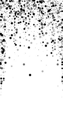 Dağınık yoğun balkon noktaları. Karanlık nokta dağılımı