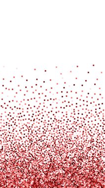 Kırmızı altın parıltılı lüks konfeti. Scatte