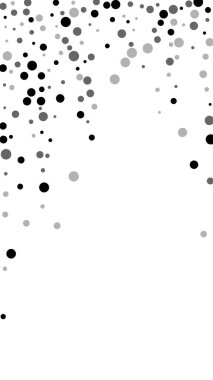 Rastgele siyah noktalar. Karanlık noktalar dağılıyor.