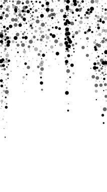 Dağınık yoğun balkon noktaları. Karanlık nokta dağılımı