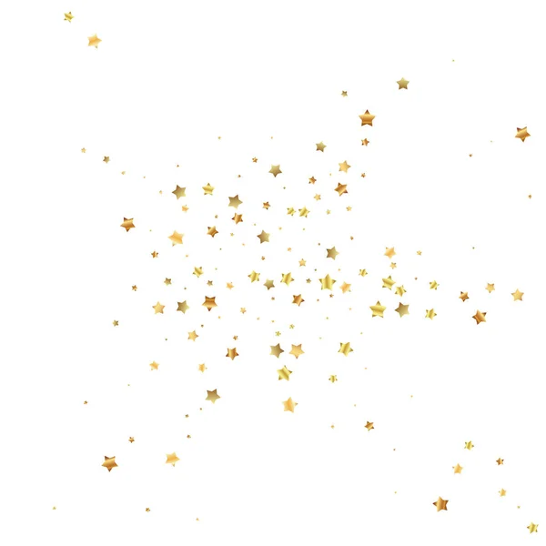 Altın yıldızlı, pırıl pırıl lüks konfeti. Scatt.