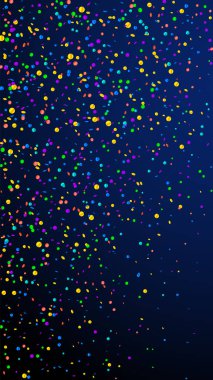 Şenlikli sanatsal konfeti. Kutlama yıldızları. Tuğla