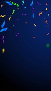 Flamalar ve konfeti. Renkli flamalar. 