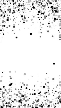 Dağınık yoğun balkon noktaları. Karanlık nokta dağılımı