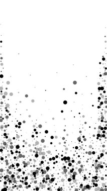 Dağınık yoğun balkon noktaları. Karanlık nokta dağılımı