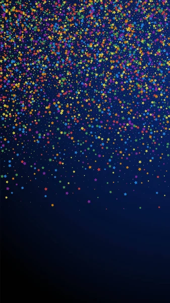 Festive confettis chic. Des stars de la fête. Enfant — Image vectorielle