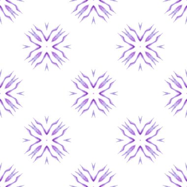 El çizimi tropikal, pürüzsüz sınır. Mor 