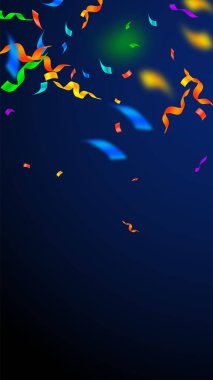 Flamalar ve konfeti. Şenlikli flamalar...