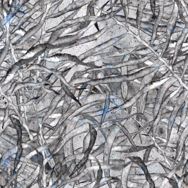 Tropik, pürüzsüz desen. Moda el çizimi 