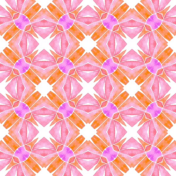 Çizgili el çizimi tasarımı. Turuncu garip boho. 