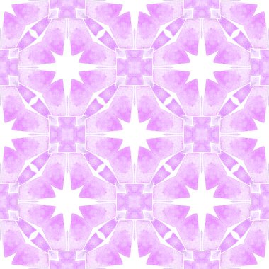 Suluboya madalyonu, kusursuz sınır. Mor 