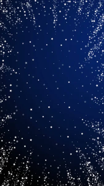 Étonnantes étoiles tombantes fond de Noël. Subtile — Image vectorielle