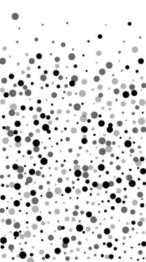 Rastgele siyah noktalar. Karanlık noktalar dağılıyor.