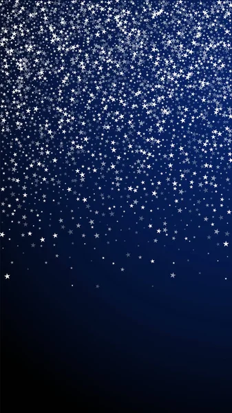 Increíble caída estrellas fondo de Navidad. Sutil — Vector de stock