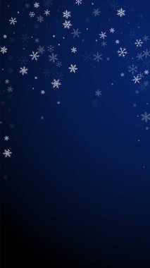 Az kar yağan Noel arkaplanı. İnce sinek.