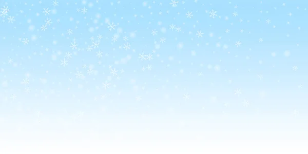 Sparse λαμπερό χιόνι Χριστούγεννα φόντο. Λεπτό f — Διανυσματικό Αρχείο