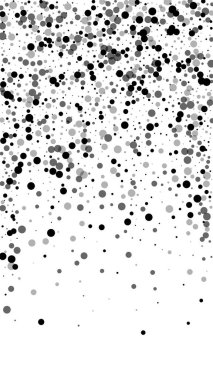 Dağınık yoğun balkon noktaları. Karanlık nokta dağılımı