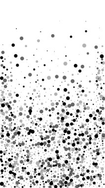 Dağınık yoğun balkon noktaları. Karanlık nokta dağılımı