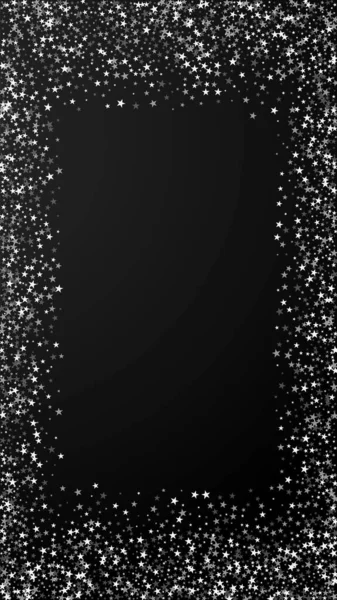 Verbazingwekkende vallende sterren Kerst achtergrond. Subtiel — Stockvector
