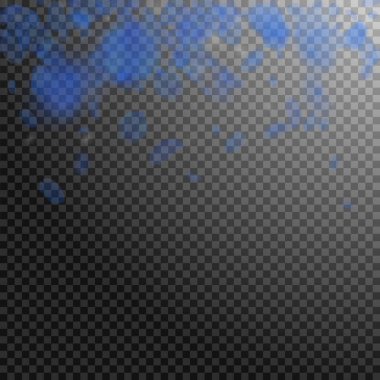 Koyu mavi çiçek yaprakları dökülüyor. Değerli rom