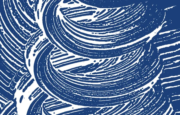 Grunge dokusu. Üzüntü çivit pürüzü. Encha.