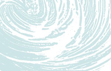 Grunge dokusu. Üzücü mavi iz. Şirin ba