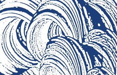 Grunge dokusu. Üzüntü çivit pürüzü. Lezzetli