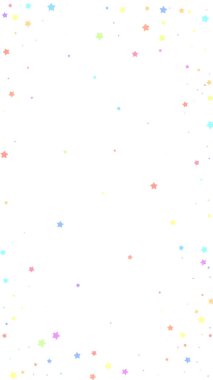 Şenlikli, göz kamaştırıcı konfeti. Kutlama yıldızları. Colo.