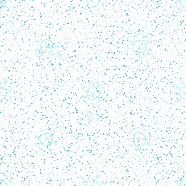 Рука Мальовані сині сніжинки Різдвяний безшовний Петт — стокове фото