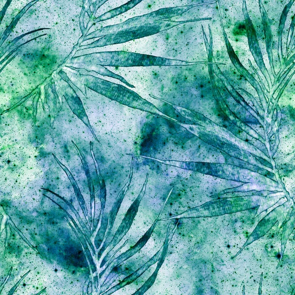 Tropical seamless pattern.  Fashion hand drawn 