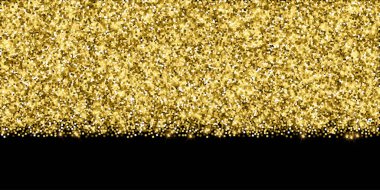Işıl ışıl altın konfeti. Scattere
