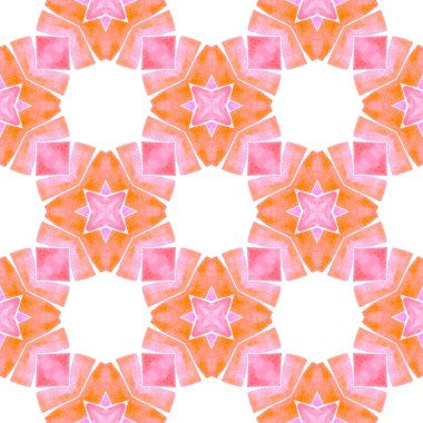 Tropik, pürüzsüz desen. Turuncu mükemmel boho. 