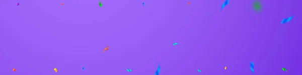 Streamers och konfetti. Färgglada streamers tinsel — Stock vektor