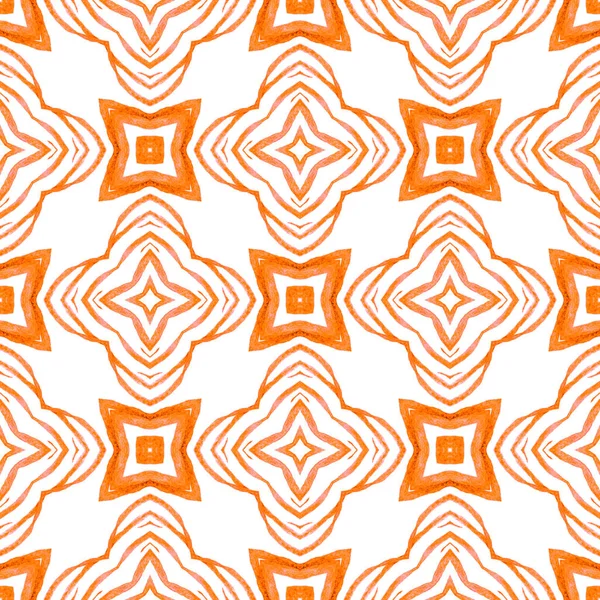 El çizimi tropikal, pürüzsüz sınır. Turuncu 