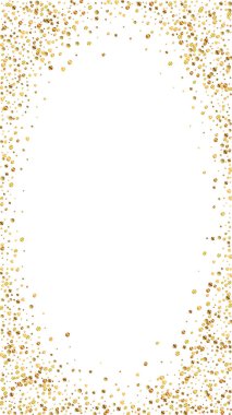 Güzel bir konfeti. Kutlama yıldızları. Altın dolandırıcı