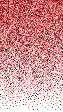 Kırmızı altın parıltılı lüks konfeti. Scatte