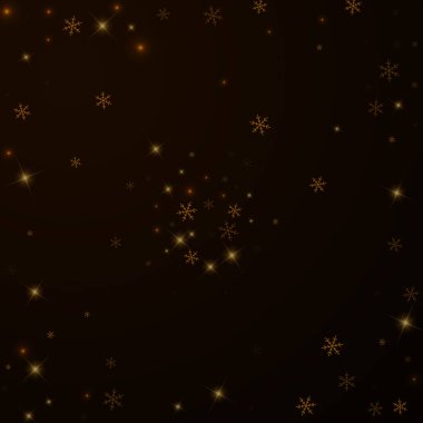 Kış yıldızlı, karlı Noel örtüsü. Noel zamanı.