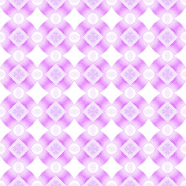 Sembol suluboya deseni. Mor sulu boho 