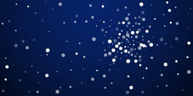 Beyaz noktalar Noel arkaplanı. İnce uçan sno
