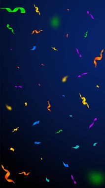 Flamalar ve konfeti. Renkli flamalar. 