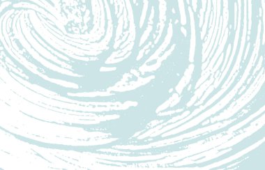 Grunge dokusu. Üzücü mavi iz. Şirin ba