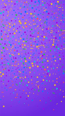 Şenlikli sulu konfeti. Kutlama yıldızları. Şenlikli