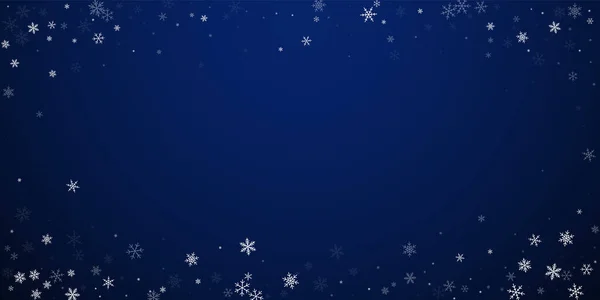 Peu de neige fond de Noël. Flyin subtil — Image vectorielle