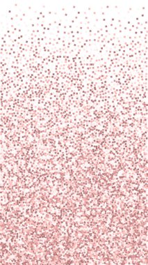 Pembe altın parıltılı lüks konfeti. Scatt.