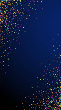 Sevimli bir konfeti. Kutlama yıldızları. Katıl