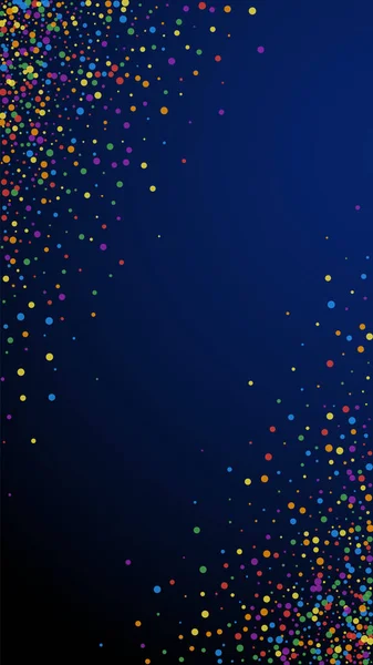 Festive confettis sympathiques. Des stars de la fête. Joyou — Image vectorielle