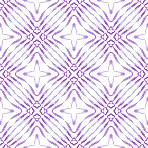 Repeating striped hand drawn border. Purple